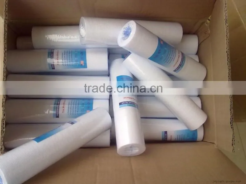 50 Micron Sediment Water Filter cartridge Melt Blown Spun Poly RO Whole House