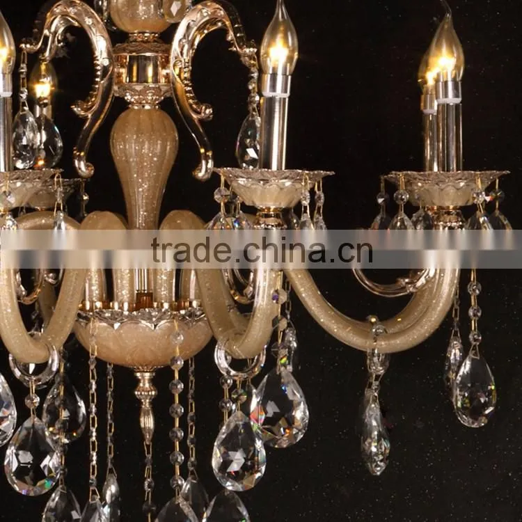 Shining decoration light with candle chandelier lamps