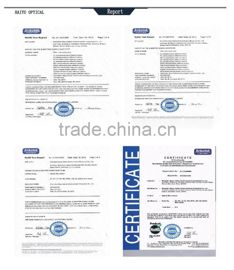 6 cores professional manufacturer optical fiber cable for optic cable equipment