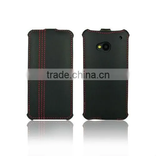 leather case for HTC one cell phone case
