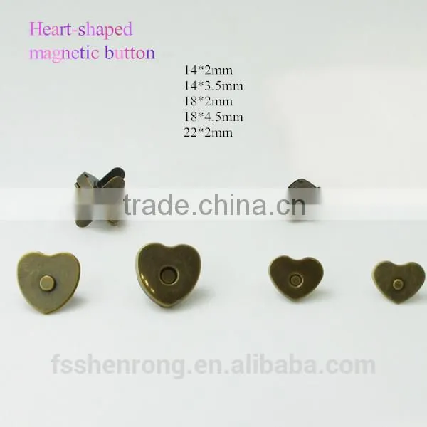 prompt delivery clothes accessory washable hidden PVC magnet from china supplier