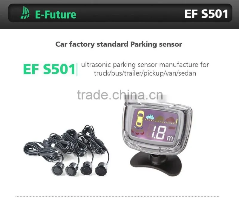DC 12V Voltage and Parking Sensor Type car parking sensor LED display