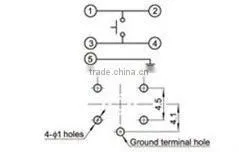 FTVDP02 Micro Switch 6x6x4.3mm PCB Momentary Tactile Tact switch 50mA 12V DC
