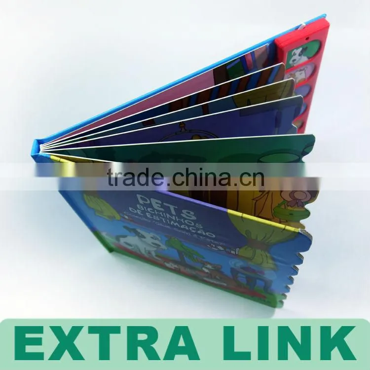 Professional High Quality Custom Coloring english talking pen book