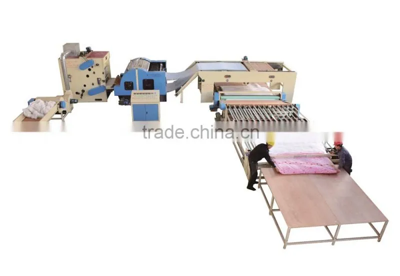 HFJ-88 non woven bedding making production line, bedding machine