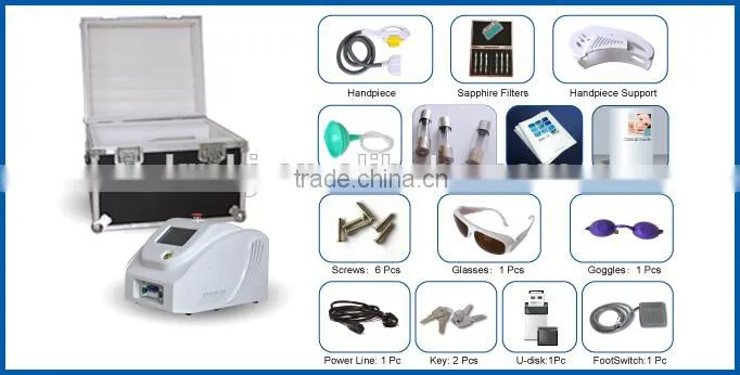 Super Effect! Real Manufacturer IPL skin care skin treatment device