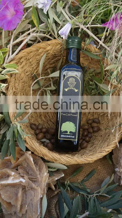 Cold Pressed Extra Virgin Olive Oil. A'Quality Extra Virgin. 100% Extra Virgin Olive Oil. Marasca Glass bottle 250 ml