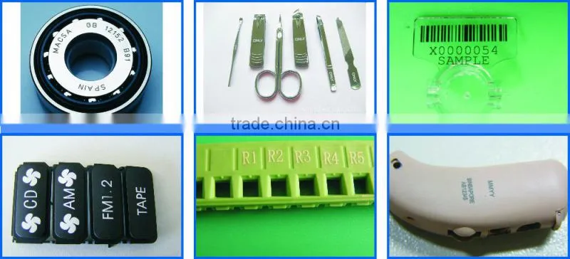 Portable laser marking on plastic IPG laser fiber marker with factory price