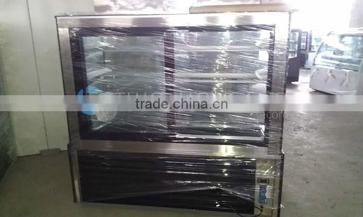 2017 Hot Sale Showcase Glass Refrigerator - 2-8 'C, 660 L, 4 Shelf, CE, TT-MD122C