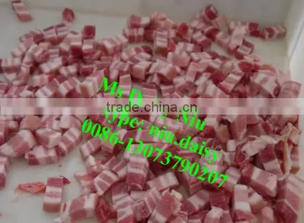 commercial frozen meat block cutting machine/chicken breast cutter machine/beef cube cutting machine