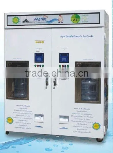 Pure Water Vending Machine to sale bottles water/bottled water vendor