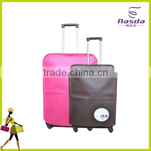 high quality luggage cover bag,fashion suitcase cover with custom logo