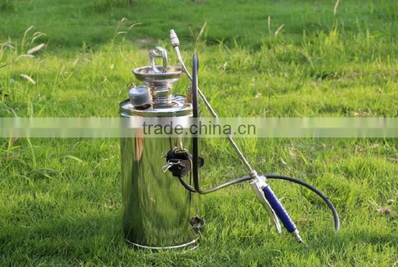 iLOT 10L chemical hand sprayer, high pressure pump sprayer with stainless steel tank