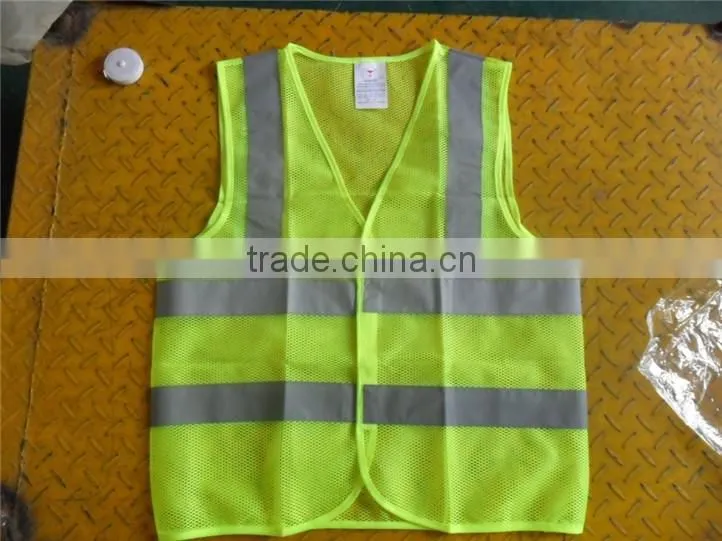 cheap safety reflective vest for road safety warning reflective clothing