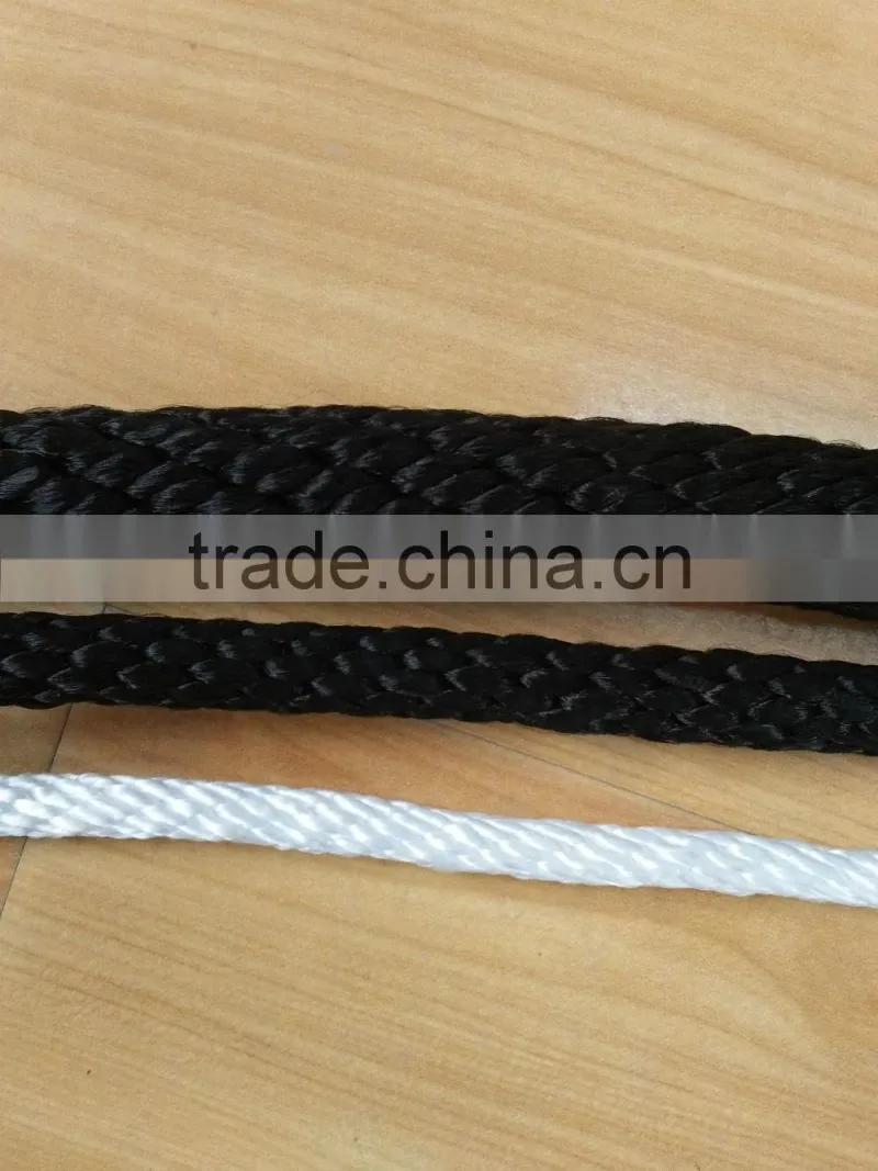 Nylon solid braide rope