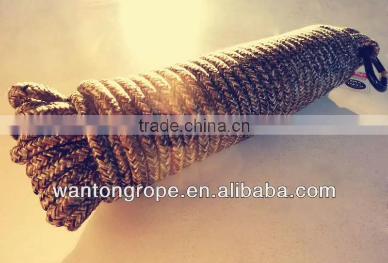 Durable Camo 16-Strands Diamond Braided Poly Rope 3/8 inch x 75 feet for Hunting / Camping