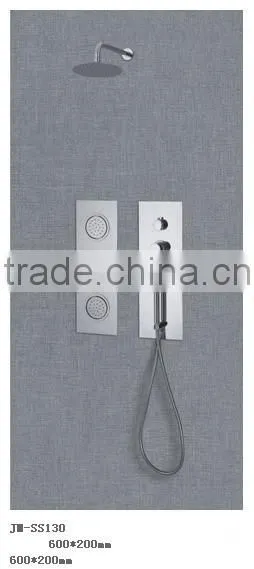 In-wall Rain Shower Faucet Bathroom Mixer