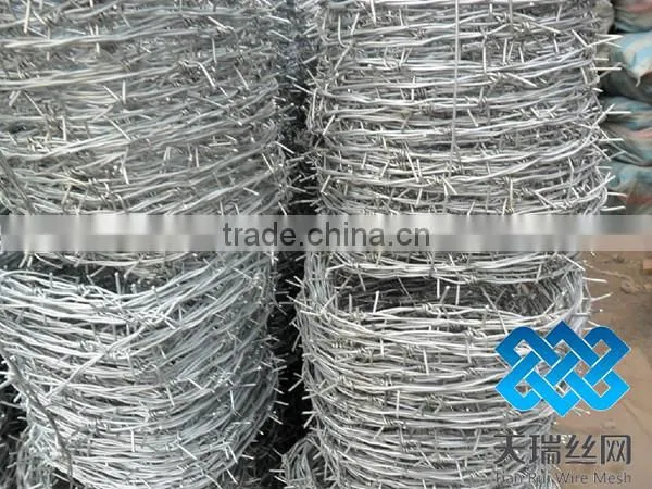 Barbed wire/galvanized barbed wire/barbed wire price