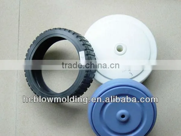 OEM blow molding plastic Large toy car wheels truck children electric mini rc car model