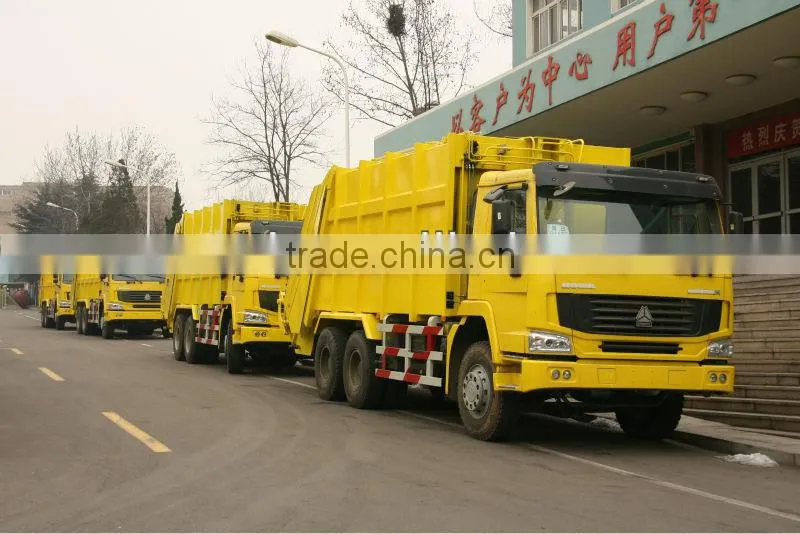 china sinotruck cheap garbage truck