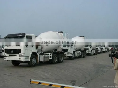 China Famous Brand HOWO 8 Cubic Meters Concrete Mixer Truck