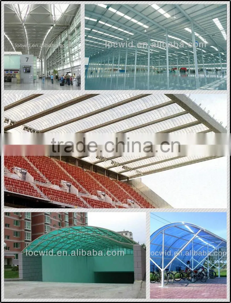 flat/corrugated fiberglass reinforced plastic roofing sheet