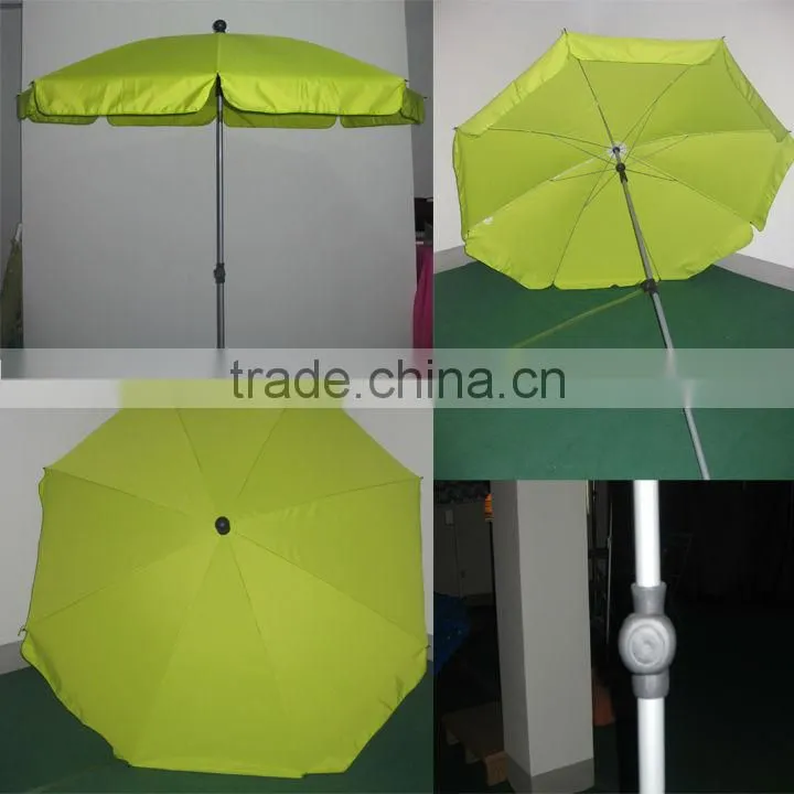 UMB00103 200g Polyester Square Beach Umbrella With UV Coating