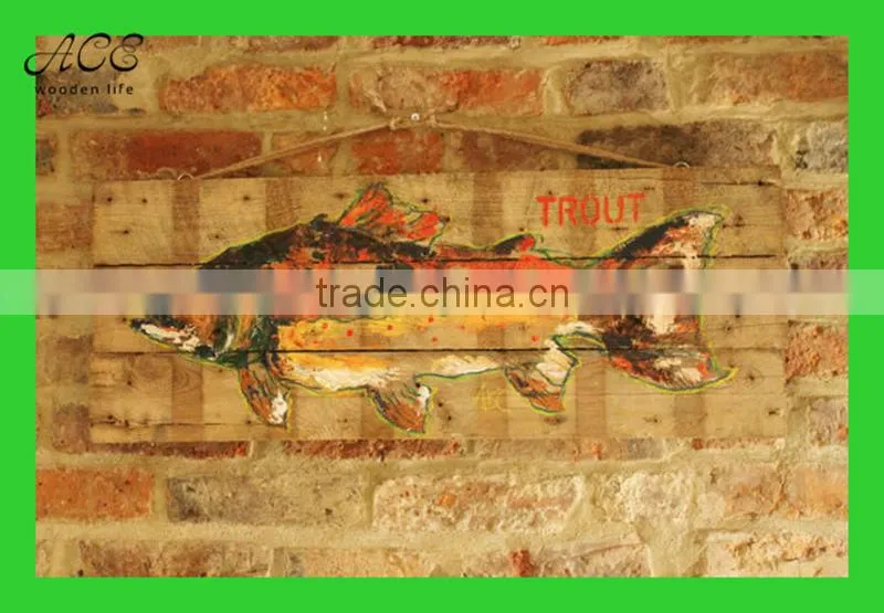 Custom wood painting