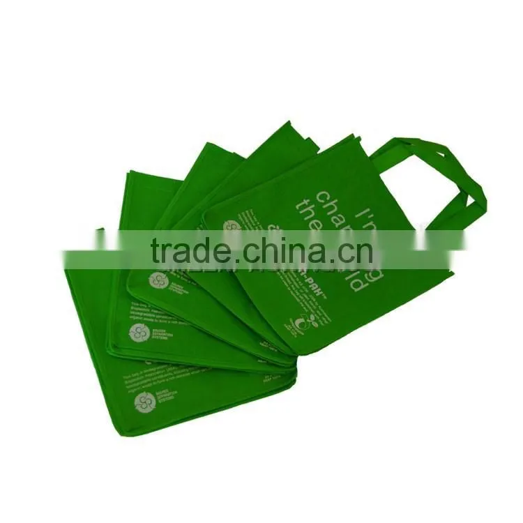 Compostable biodegradable PLA shopping bags