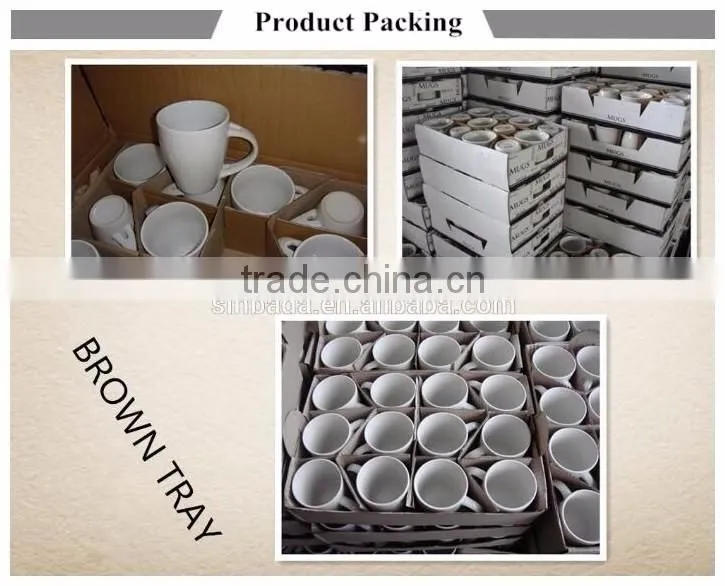Fashionable unique ceramic bag shape coffee mug
