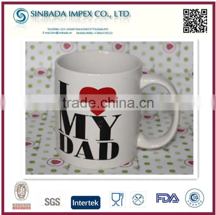 porcelain coffee mug as best father's gift for father's day