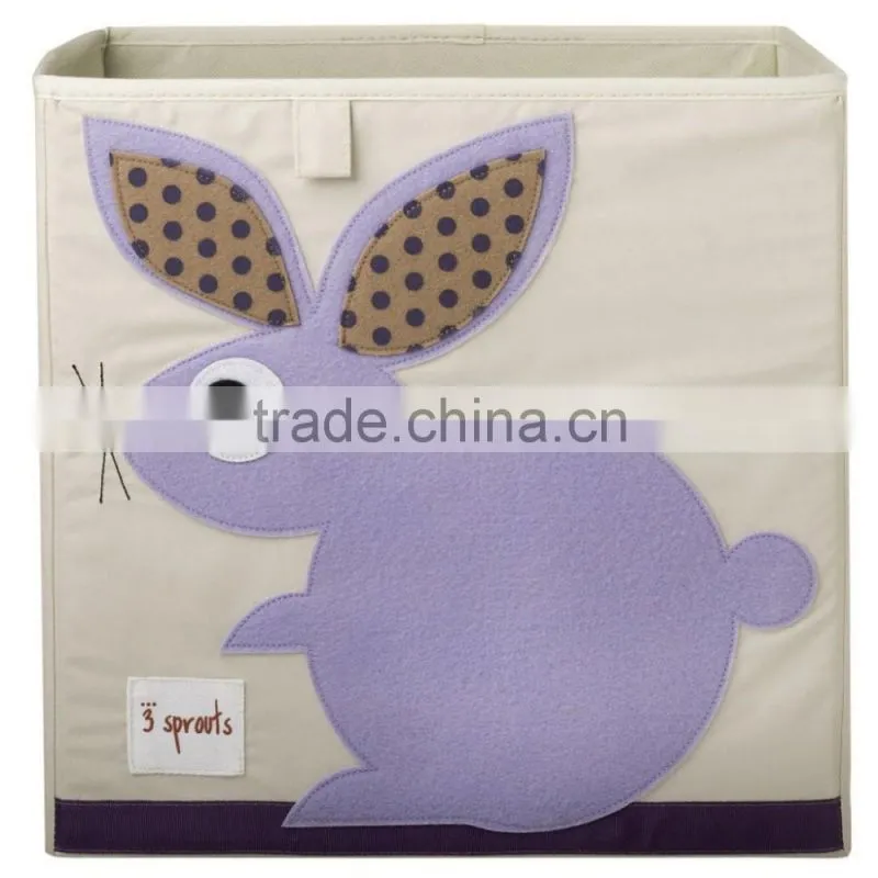 Store More Non-woven Storage Bin, Kids Collapsible Fabric Storage Box, Toy Foldable Storage Box