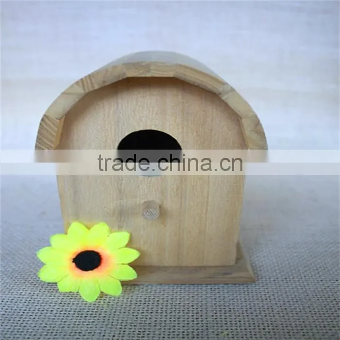 Dome artificial wood sea bird nest birds nest swing for sale