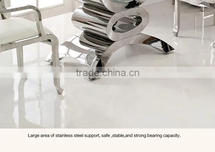Th346 Party Furniture Table Set Luxury Stainless Steel Dining Table