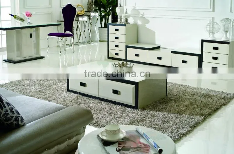 E353 MDF Modern glass Hot sale TV Stand