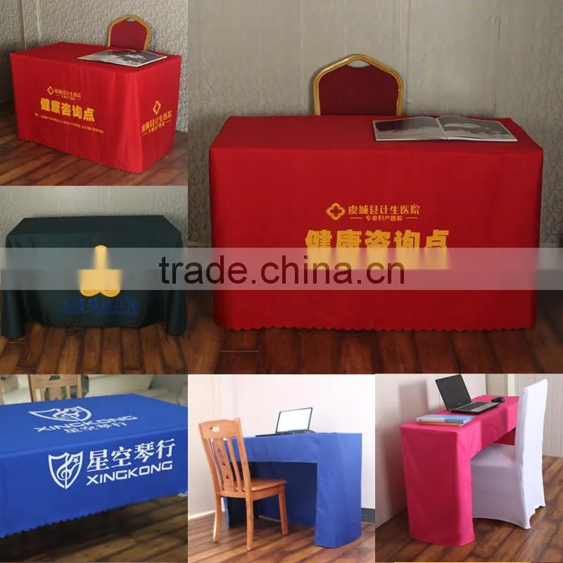 hotsale conference table cover can do customized LOGO