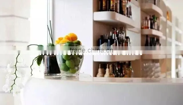 Interior design custom sized built small cafe bar