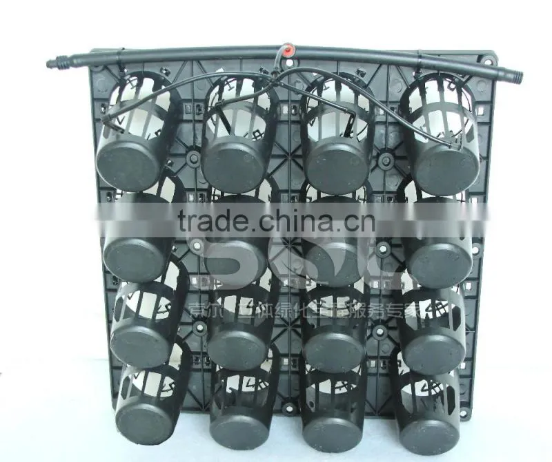 Garden planter supplier large size plastic artificial flower pots