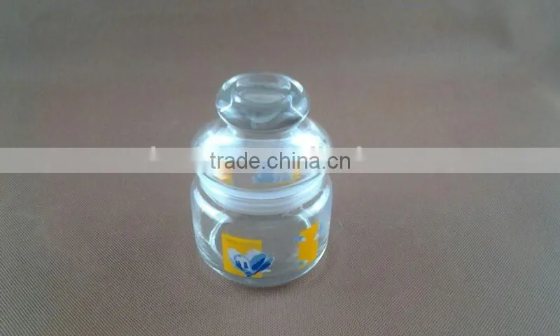 glass jar , candy jar , storage glass jar with lid , glassware