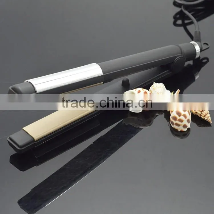 Private label hair products ptc heat various temp. branded flat iron hair straighter