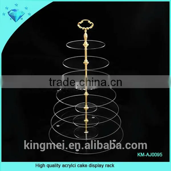 fashionable acrylic display stand with metal screw