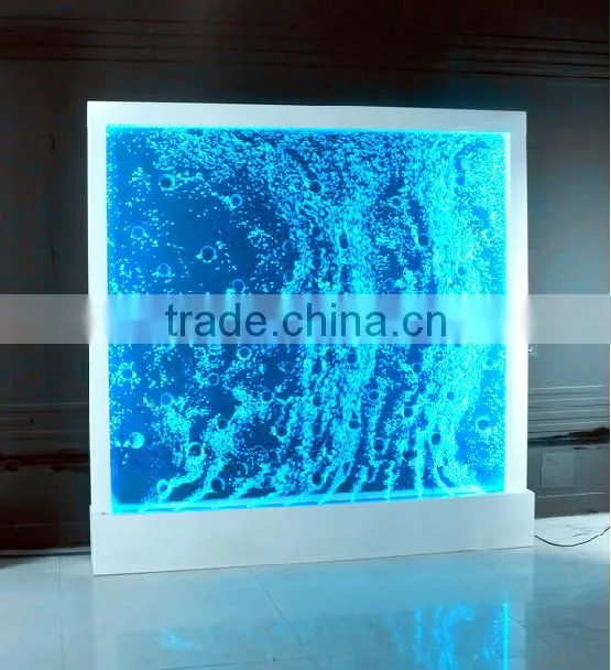 Led tubular bubble wall for room background.led water bubble, tubular