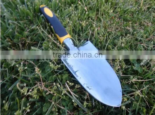 popular Ergonomic handle Practical Garden Shovel/Shovel Head With Measuring/Comfortable Silicone Grip