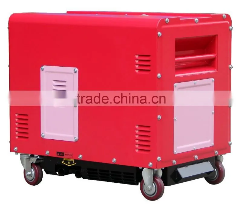 Air cooled 5kW super silent diesel engine generator