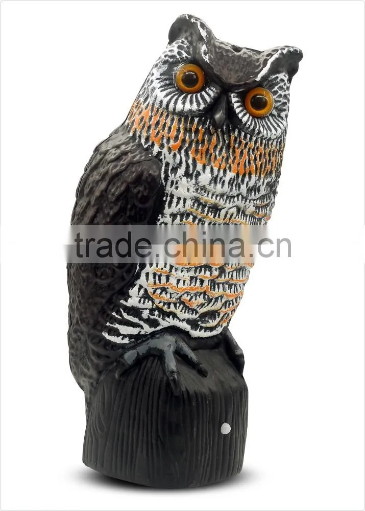 Solar Owl PIR Scarecrow for Yard