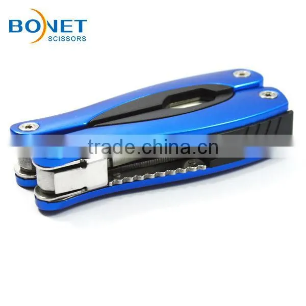 SFI0003/4 FDA qualified Stainless Steel folding multifunction fishing plier scissor