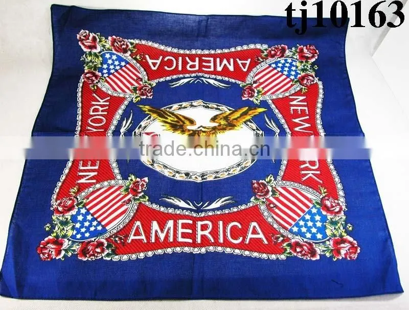 Latest fashional tiger printed designer kerchief bandana