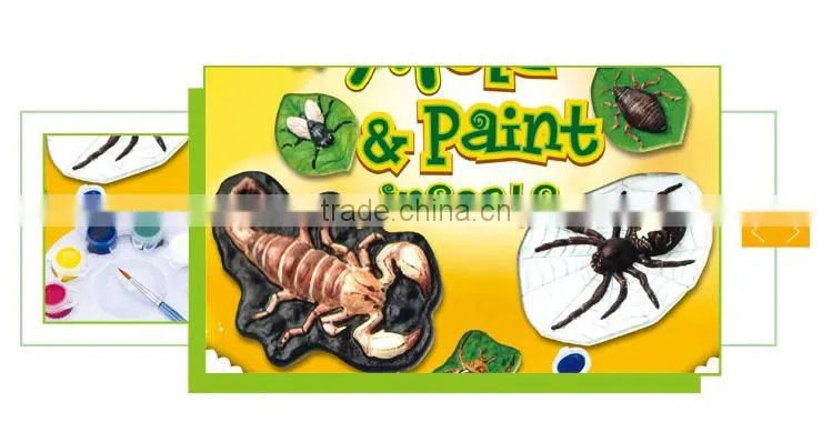 Funny craft kits for kids diy painting insects