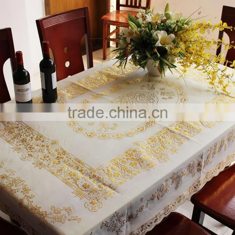 Custom vinyl tablecloths home decorative table cloth wipe easy tablecloths