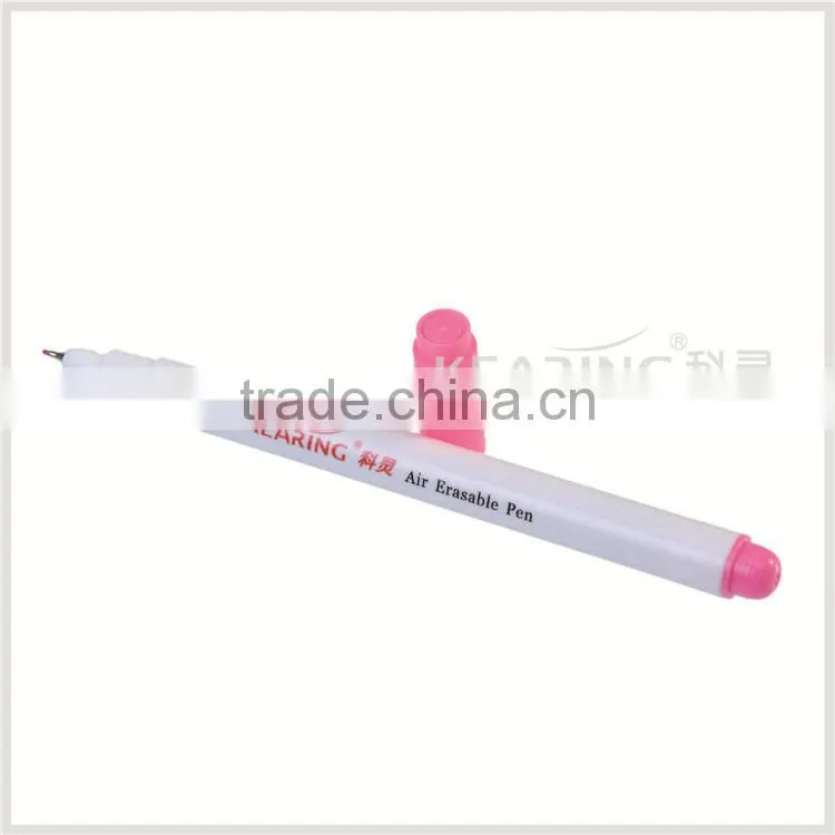 Kearing Single Tip Pink Textile Air Erasable Pen With 1.0 Nib for Marking on Sewn Areas# AP10
